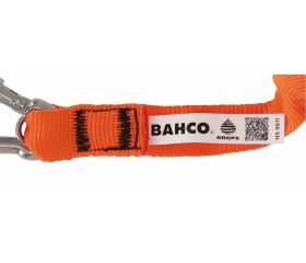 Lanyards naranjas de alta visibilidad con mosquetón fijo para 6 kg | 3875-LY8