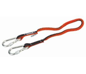 Lanyards con mosquetón fijo y dispositivo de bloqueo para 3 kg | 3875-LY4