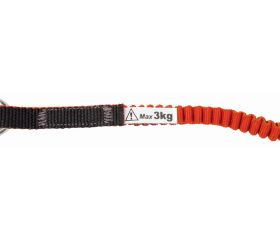 Lanyards con mosquetón fijo y dispositivo de bloqueo para 3 kg | 3875-LY4