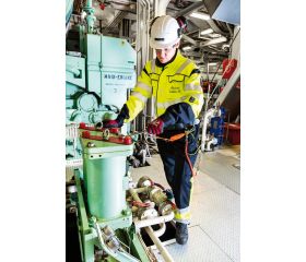 Lanyards naranjas de alta visibilidad con mosquetón giratorio para 1 kg | 3875-LY600