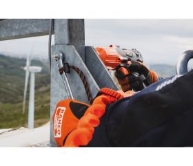 Lanyards con mosquetón fijo y trabilla fija para 3 kg | 3875-LY2