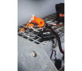 Lanyards retráctiles con mosquetón fijo para 1 kg | 3875-RL2