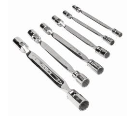 Juegos de llaves de vaso de dos bocas articuladas