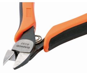 Alicates compactos de corte diagonal ERGO™ con mango bi-componente y acabado fosfatado | 4130, 4131