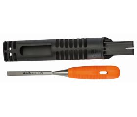 Formones con mango de polipropileno naranja | 414