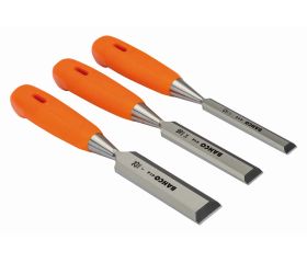 Juego de formones con mango de polipropileno (3 piezas / caja de cartón) | 414-S3-EUR