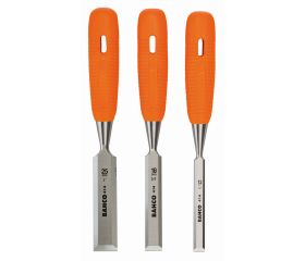 Juego de formones con mango de polipropileno (3 piezas / caja de cartón) | 414-S3-EUR