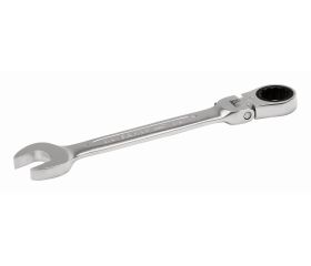 Llaves combinadas de carraca articuladas imperiales con acabado cromado | 41RZ