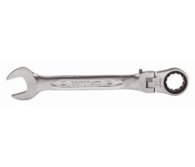 Llaves combinadas de carraca articuladas imperiales con acabado cromado | 41RZ