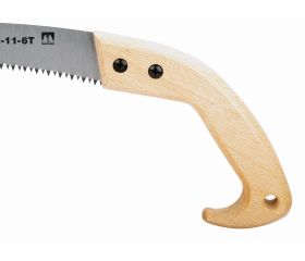 Serruchos de poda 4211 con dentado duro y 4212 con dentado reafilable, con mango de madera. | 4211-/4212-