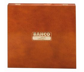 Juego de formones con mango de goma (8 piezas / caja de madera) | 424P-S8-EUR