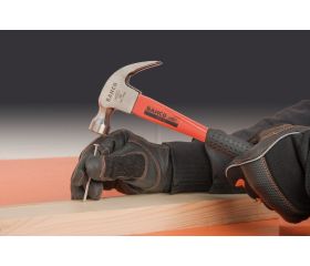 Martillos de uña con mango de fibra de vidrio con agarre de goma | 428