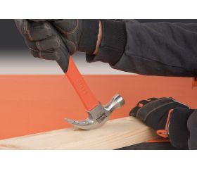 Martillo de uña con mango de goma y uñas curvadas | 428F