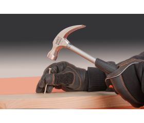 Martillos de uña con mango de acero tubular con agarre de goma | 429