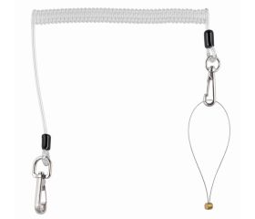 Lanyards en espiral con cuerda de alambre de 1 mm | 439000000