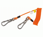 Lanyards en espiral con mosquetón giratorio para 3&nbsp;kg | 439000003