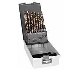 Juego de brocas HSS-E de cobalto para metal (25 piezas) | 4511-SET-25