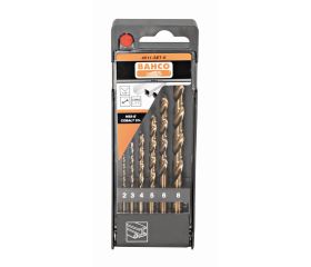 Juego de brocas HSS-E de cobalto para metal (6 piezas) | 4511-SET-6