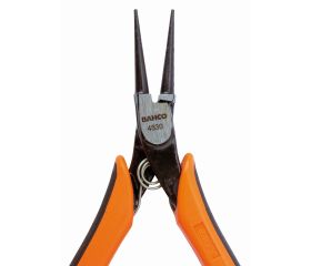 Alicates de boca redonda compactos ERGO™ con mangos bi-componentes y acabado fosfatado | 4530