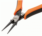 Alicates de boca redonda compactos ERGO? con mangos bi-componentes y acabado fosfatado | 4530