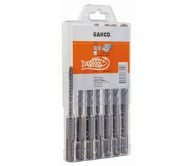 Juego de brocas para hormigón armado SDS + 4C (7 piezas) | 4651-SET-7