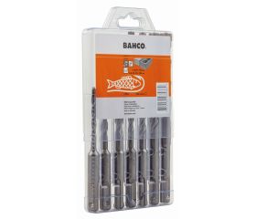 Juego de brocas para hormigón armado SDS + 2C (7 piezas) | 4652-SET-7