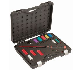 Maletín con llave dinamométrica ajustable y juego de herramientas de impacto - 11 piezas | 4750BMC10FF1