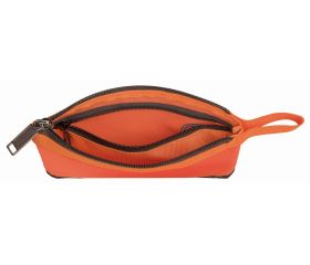 Bolsa naranja con cremallera (90 mm) | 4750FB7ORLT