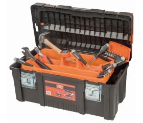 Cajas de herramientas de plástico con herramientas