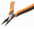 Alicates compactos de boca semirredonda ERGO? con mangos bi-componente y acabado fosfatado | 4830, 4831