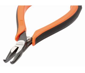 Alicates de boca semirredonda con punta curvada a 60° ERGO™, mangos bi-componentes y acabado fosfatado | 4833