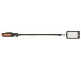 Espejo de inspección pivotante con LED y cable semirrígido aislado | 5515FL