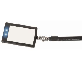 Espejo de inspección pivotante con LED y cable semirrígido aislado | 5515FL