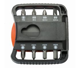 Juego de 17 puntas de 1/4