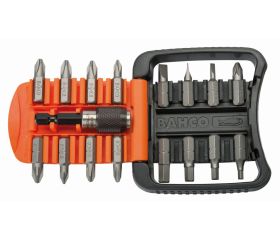 Juego de 17 puntas de 1/4