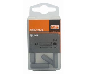 Puntas de destornillador estándar de 1/4