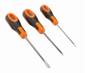 Destornilladores con mango de goma