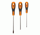 Juego de destornilladores ranurados/Phillips con agarre de goma - 3&nbsp;piezas | 600-3