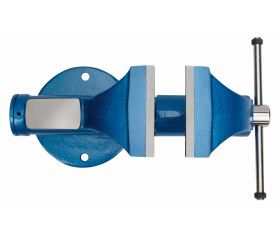 Tornillos de banco de guía redonda de servicio pesado con mordazas intercambiables, adecuados para base giratoria | 6010