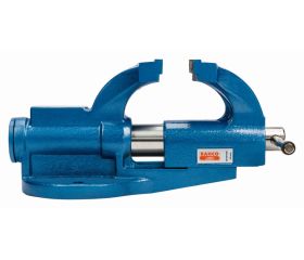 Tornillos de banco de guía redonda de servicio pesado con mordazas intercambiables, adecuados para base giratoria | 6010