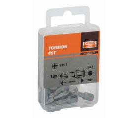 Puntas de torsión de 1/4