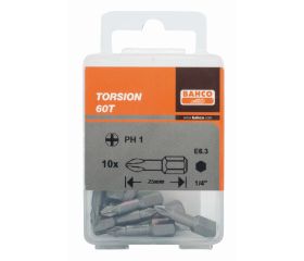 Puntas de torsión de 1/4