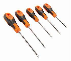 Juego de 5 destornilladores TORX® con agarre de goma | 612-5