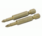 Puntas de torsión extraduras de 1/4" para tornillos Pozidriv de 50&nbsp;mm | 61H/50PZ