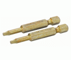 Puntas de torsión extraduras de 1/4" para tornillos de cabeza TORX® de 50&nbsp;mm | 61H/50T