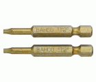 Puntas de torsión extraduras de 1/4" para tornillos de cabeza TORX® de 50&nbsp;mm | 61H/50T