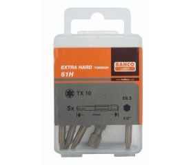 Puntas de torsión extraduras de 1/4