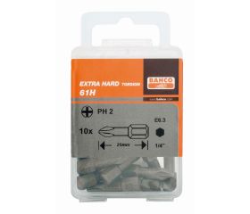 Puntas de torsión extraduras de 1/4