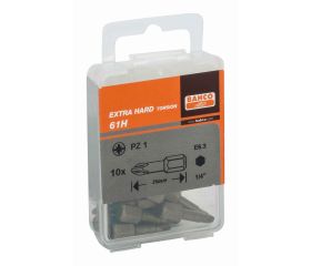 Puntas de torsión extraduras de 1/4