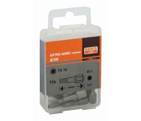 Puntas de torsión extraduras de 1/4